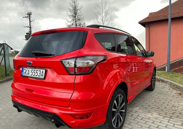 Ford Kuga cena 70002 przebieg: 167538, rok produkcji 2017 z Lębork małe 667